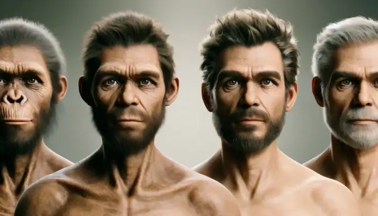 الفرق بين وجه الإنسان القديم والإنسان الحديث