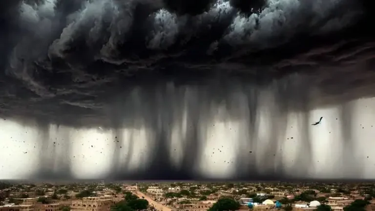 الأمطار السوداء في السودان