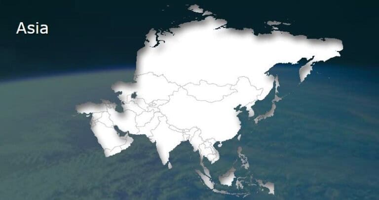 سبب تسمية قارة آسيا