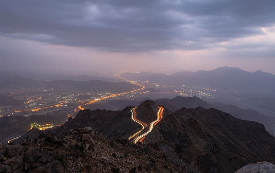 الجبال الشاهقة في العالم العربي