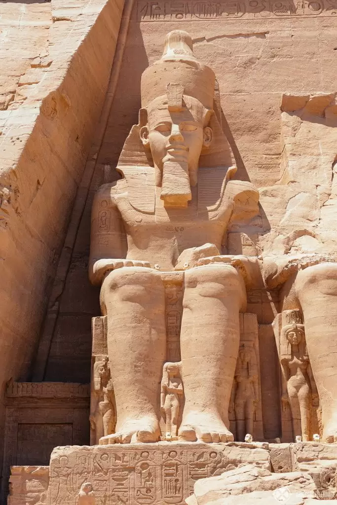 Abu Simbel Temple by Ramses II تاريخ الحضارة الفرعونية في مصر