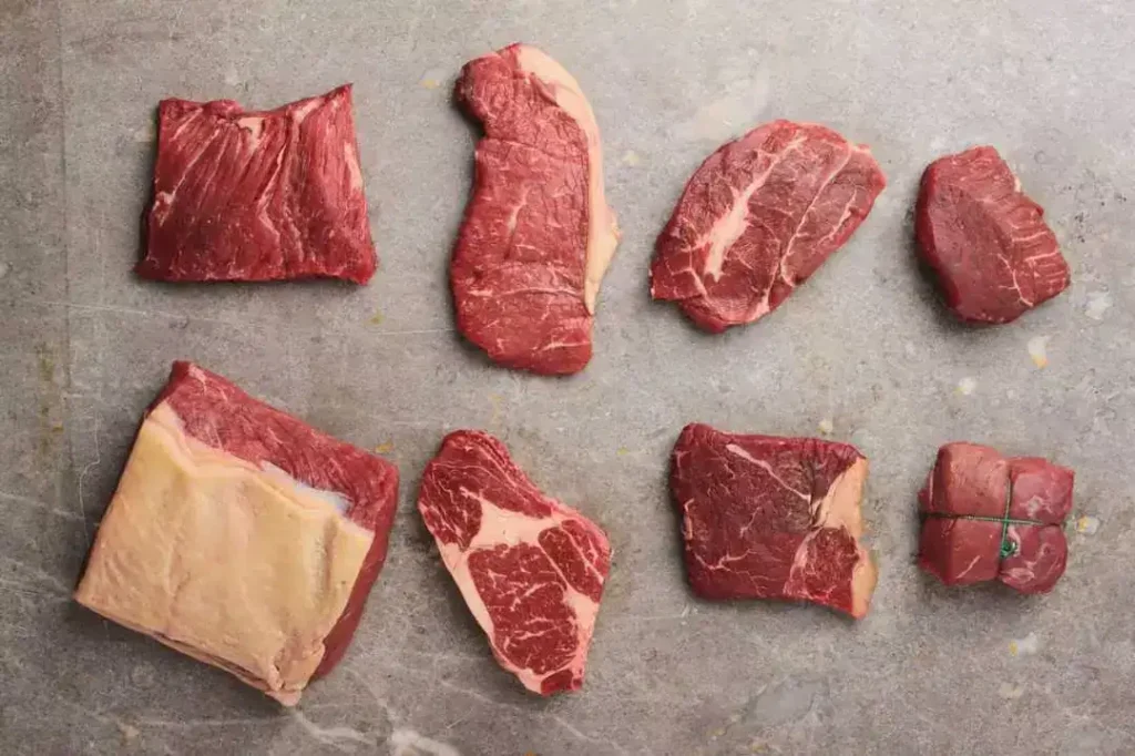 أفضل أنواع اللحوم