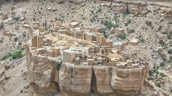 قرية حيد الجزيل عنوان لجمال العمارة التقليدية