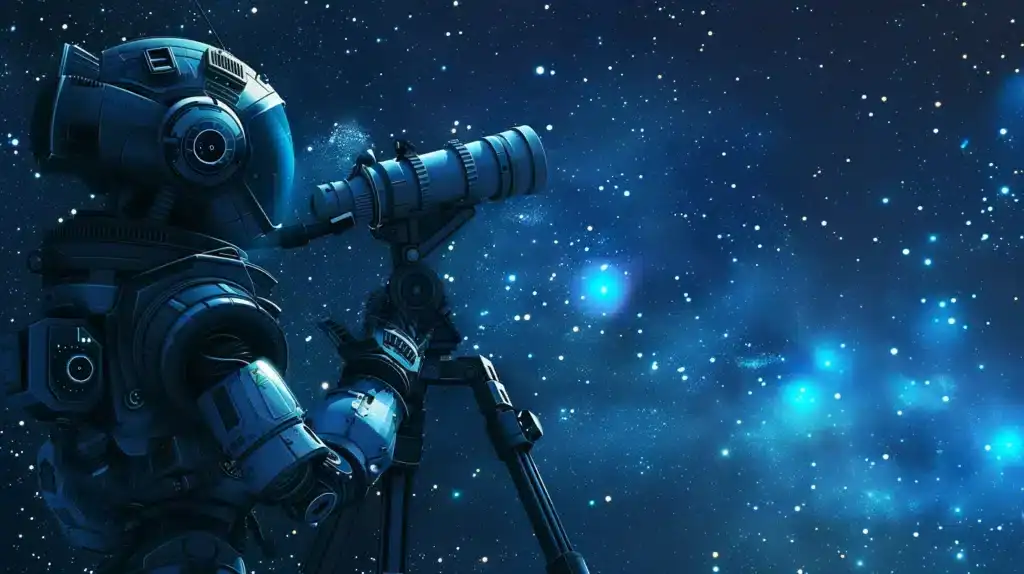 الذكاء الاصطناعي في علوم الكون ورصد الكواكب