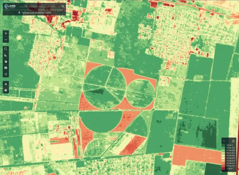 تحليل صور الأقمار الصناعية