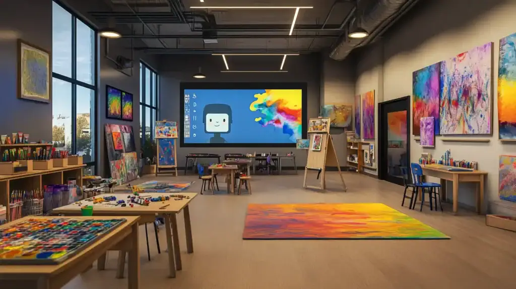 صورة فنية مذهلة ومعقدة تم إنشاؤها بواسطة الذكاء الاصطناعي