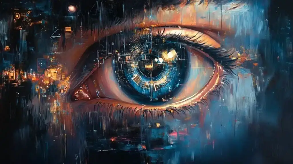 مجموعة من الصور الفنية المتنوعة التي تم إنشاؤها بواسطة تطبيقات الذكاء الاصطناعي