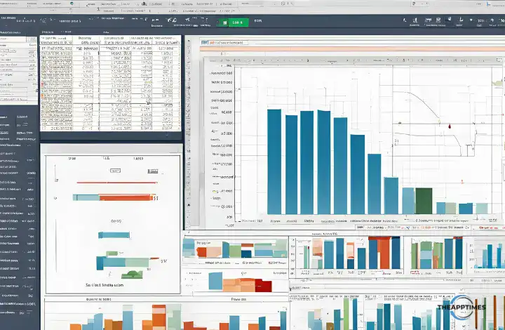 واجهة برنامج إكسل تظهر مساعد Copilot وهو يقوم بتحليل البيانات
