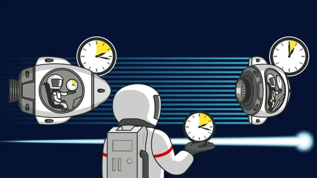 تجربة إثبات نسبية الزمن باستخدام الساعات الذرية والطائرات