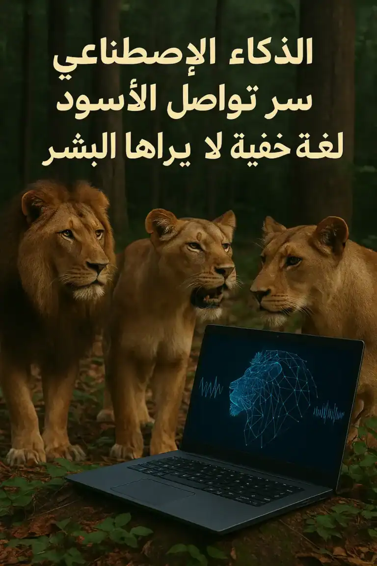 الذكاء الاصطناعي يكشف سر تواصل الأسود