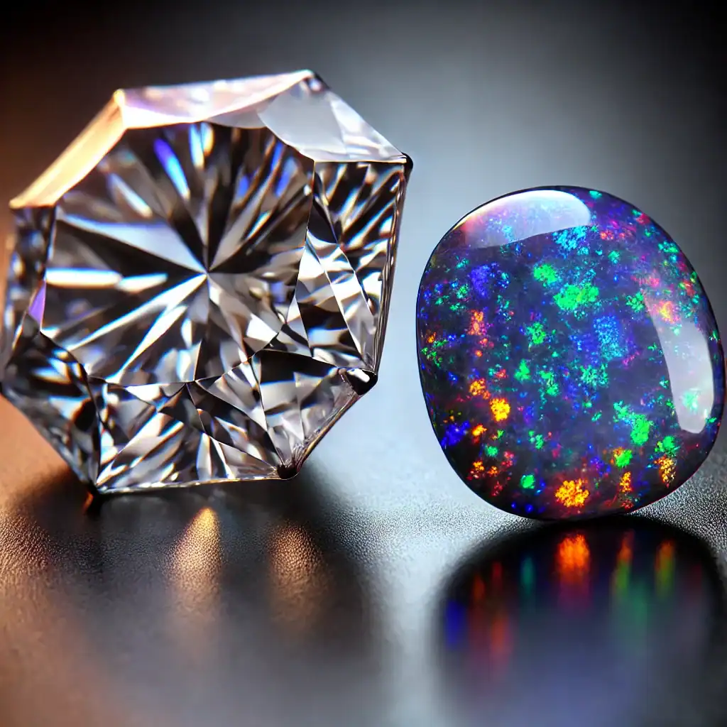 بريق الماس أم سحر الأوبال