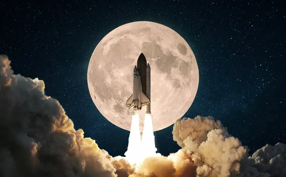 كم من الوقت يحتاج الإنسان للوصول إلى القمر