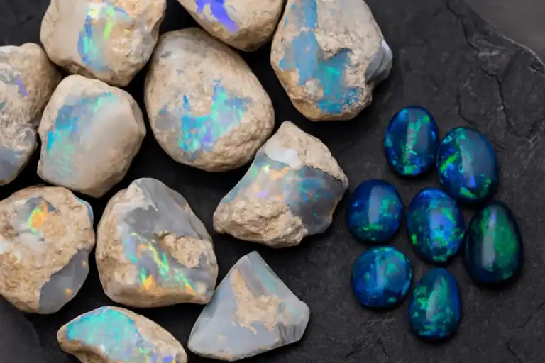 كيفية تمييز الأوبال الطبيعي