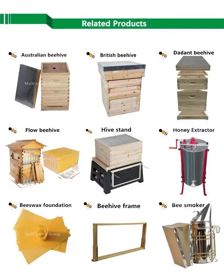 مكونات خلية النحل