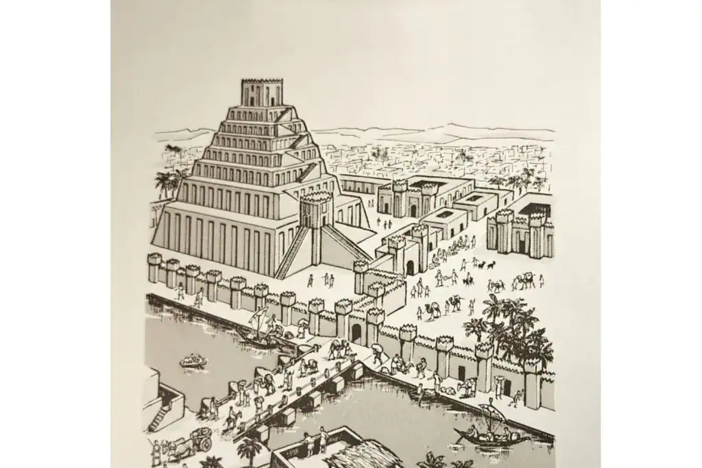 هل كان برج بابل من عجائب الدنيا السبع