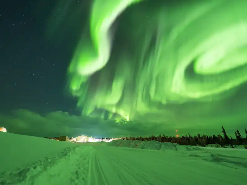 ألاسكا الشفق القطبي