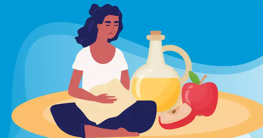 أهمية خل التفاح في تحسين الهضم