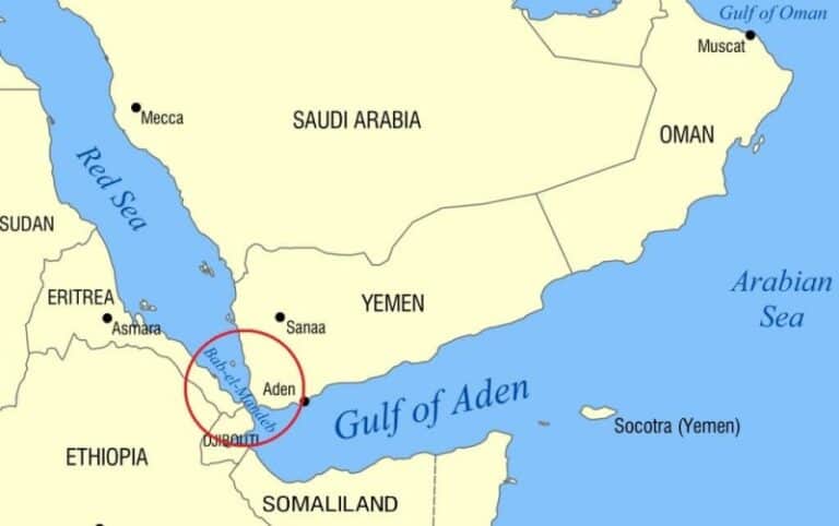 أهمية مضيق باب المندب