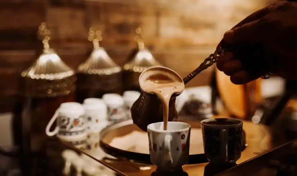 القهوة العربية والقهوة التركية