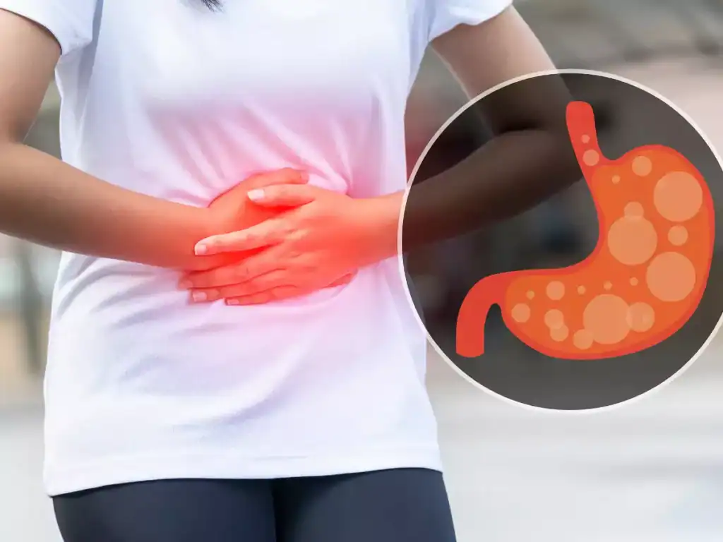 علاج انتفاخ البطن والغازات