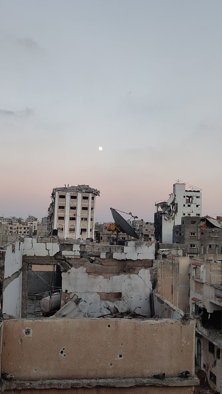 مبان مدمرة في غزة